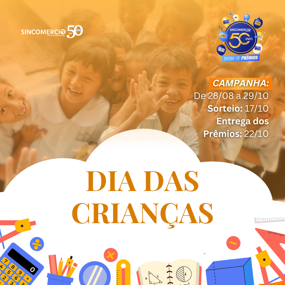 Sorteio da Campanha de Dia das Crianças