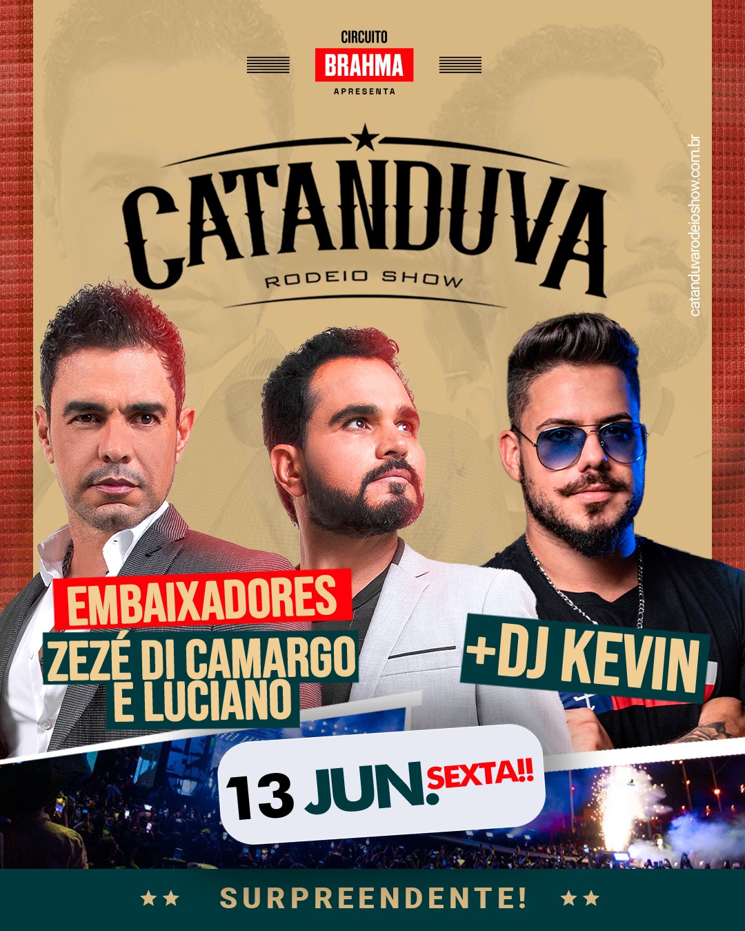 Catanduva Rodeio Show 2025 – Zezé di Camargo e Luciano