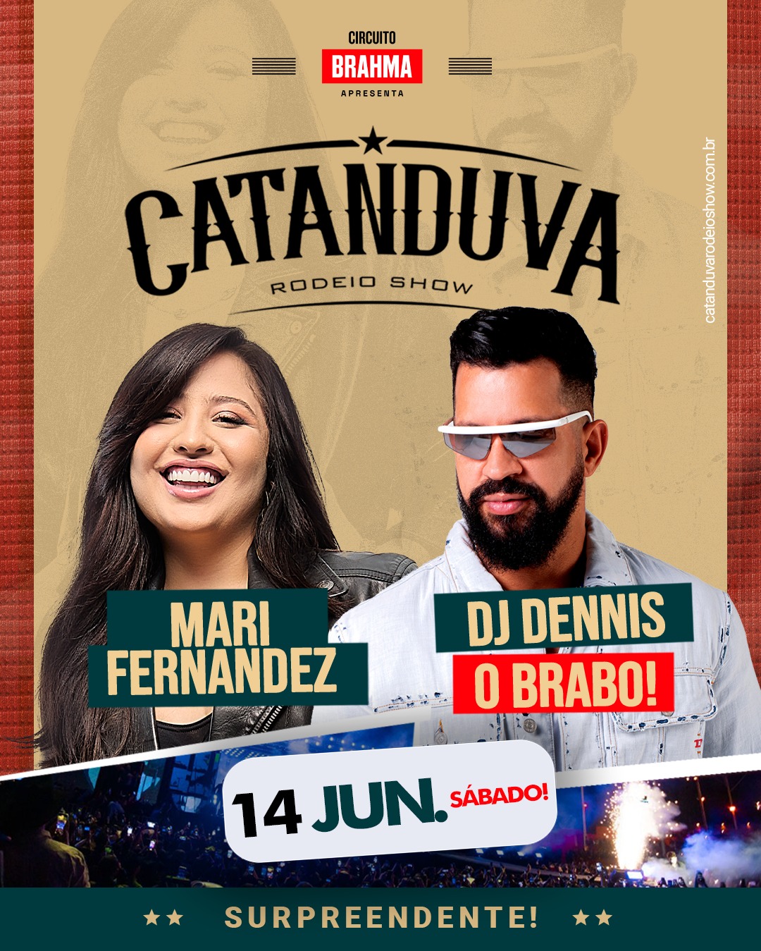 Catanduva Rodeio Show 2025 – Mari Fernandez | DJ Dennis